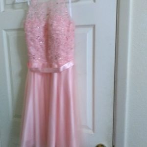 Coral or Light Pink prom or special occasion dress